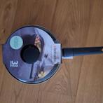 Brabantia hapjespan met deksel  24 cm NIEUW, Huis en Inrichting, Keuken | Potten en Pannen, Overige typen, Ophalen of Verzenden