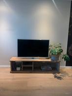 Tv meubel steigerhout zware kwaliteit, Huis en Inrichting, 150 tot 200 cm, Minder dan 100 cm, 25 tot 50 cm, Zo goed als nieuw