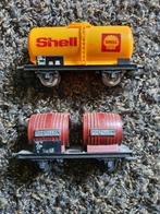 Nette, wat verstofte wagons van jouef., Hobby en Vrije tijd, Modeltreinen | H0, Gelijkstroom, Jouef, Wagon, Ophalen of Verzenden
