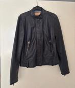 Massimo Dutti Leren Jasje Dames Maat S, Massimo Dutti, Zo goed als nieuw, Jasje, Maat 36 (S)