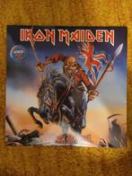 Iron Maiden LP Maiden Brazil op Blauw Vinyl nr. 92/150, Cd's en Dvd's, Vinyl | Hardrock en Metal, Ophalen, Zo goed als nieuw