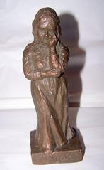 Geert Kunen beeldje Sarah. H. 21cm. Izgs., Verzamelen, Beelden en Beeldjes, Ophalen of Verzenden, Zo goed als nieuw, Mens