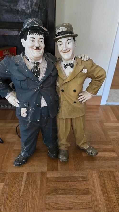 Laurel & Hardy Tuinbeeld - Groot Formaat, Antiek en Kunst, Kunst | Beelden en Houtsnijwerken, Ophalen of Verzenden
