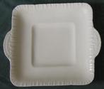 Nr L179: 1 Vierkante Wedgwood Shell Edge presenteerschaal, Gebruikt, Ophalen of Verzenden, Schaal of Schalen, Tweedehands onbekend