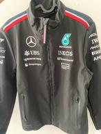 Mercedes AMG Petronas F1 Team Softshelljas voor heren, 2024, Kleding | Heren, Jassen | Zomer, Ophalen of Verzenden, Nieuw, Zwart