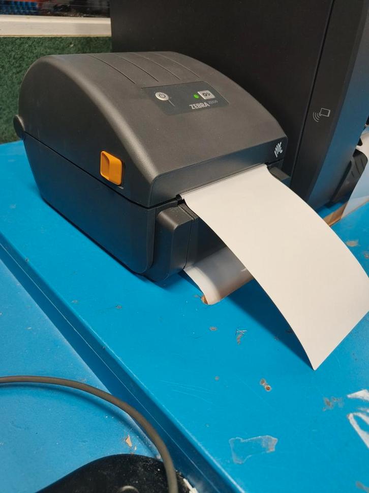 Zebra ZD220 + Peeler Labelprinter - Zeer Goed Onderhouden, Computers en Software, Labelprinters, Zo goed als nieuw, Etiket, Ophalen of Verzenden