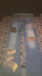 Hugo Boss Broek met Patches, Kleding | Heren, Broeken en Pantalons, Blauw, Overige maten, Ophalen of Verzenden, Hugo Boss