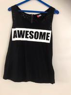 Awesome shirt zonder mouwen maat M, Kleding | Dames, Maat 38/40 (M), H&M, Zonder mouw, Ophalen of Verzenden