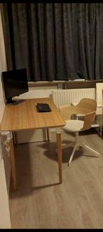 IKEA ANFALLARE / HILVER Bureau Bamboe, Ophalen, Zo goed als nieuw, Bureau