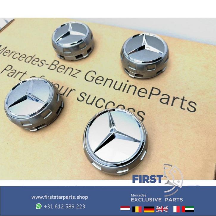 Mercedes AMG Naafkappen set W176 W246 W204 W205 W117 W212 W2, Auto-onderdelen, Overige Auto-onderdelen, Gebruikt, Ophalen of Verzenden