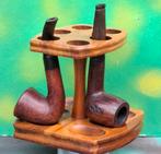 Pijpenrek. Decatur Industries. Walnoot hout. Vintage., Ophalen, Zo goed als nieuw, Overige typen