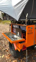 Metalian Genie vakantie aanhanger, daktent trailer, offroad, Ophalen, Nieuw, Tot en met 4
