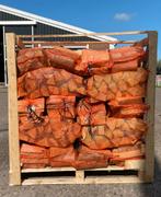 Eik & Beuk in grote netzakken  GRATIS BEZORGD 50km rond amst, Minder dan 3 m³, Ophalen of Verzenden, Eikenhout, Blokken