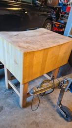 Oud Hakblok, Slagers Hakblok,Vintage, Industrieel, Ophalen