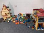 Playmobil school,poppenhuis, speeltuin, zwembad en meer, Ophalen, Zo goed als nieuw, Complete set