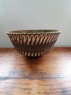 Berkenbast bloempot, Ophalen of Verzenden, Rond, Aardewerk, Minder dan 25 cm