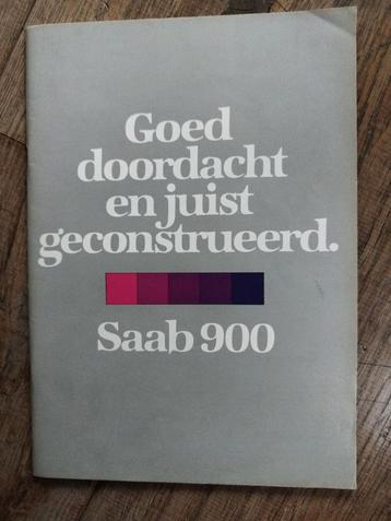 Saab 900 Brochure - 1979 beschikbaar voor biedingen