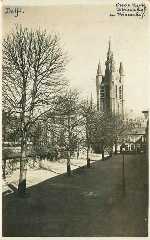 (301-072-021) Delft Oude Kerk, Verzamelen, Ansichtkaarten | Nederland, Zuid-Holland, Verzenden