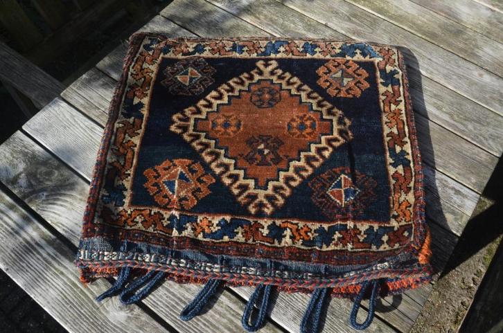 Zuid-Perzische zadeltas of Khorjin, Qashqai of Luri Nomaden, Antiek en Kunst, Kunst | Niet-Westerse kunst, Ophalen of Verzenden