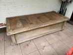 Dekenkist teakhout, Huis en Inrichting, Gebruikt, 50 tot 100 cm, 50 tot 75 cm, Teakhout
