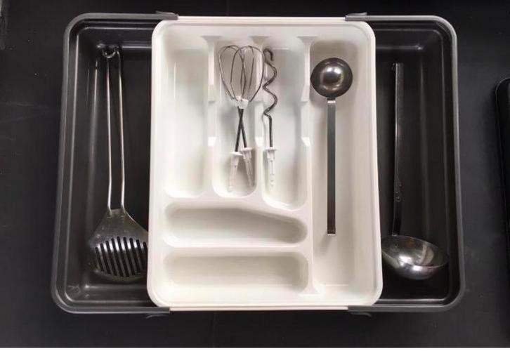 Verstelbare bestekbak lade Nieuw diverse keukenbenodigheden, Huis en Inrichting, Keuken | Keukenbenodigdheden, Nieuw, Ophalen of Verzenden