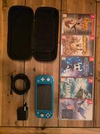 Zo goed als nieuw! Nintendo Switch Lite blauw., Ophalen, Online, 1 speler, Racen en Vliegen
