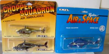 Ertl 3x Helikopter Air Ambulance + Attack+  Police  beschikbaar voor biedingen