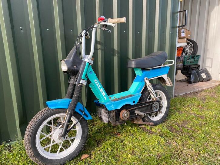 Originele mintgroene Gilera Citta snor brommer, snor fiets, Fietsen en Brommers, Brommers | Oldtimers, Overige merken, Maximaal 25 km/u