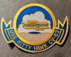 USS Kitty Hawk CV-63 Patch, Ophalen of Verzenden, Zo goed als nieuw, Patch, Badge of Embleem