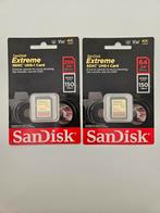 SanDisk extreme SDXC UHS-I card 256GB en 64GB, Audio, Tv en Foto, Fotografie | Geheugenkaarten, Nieuw, Overige, Ophalen of Verzenden