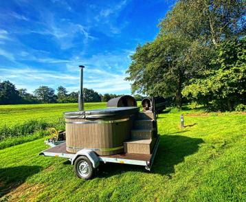 Te huur: de chique 7-persoons Hottub/jacuzzi op wielen beschikbaar voor biedingen