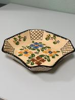 Vintage Handbeschilderde Aardewerk Schaal A Mertens Jamioulx, Ophalen of Verzenden