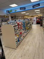 18 meter mid-shop rek, Ophalen