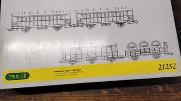 
Trix 21252 H0 Vierdelige set met goederenwagens van de Pfal beschikbaar voor biedingen