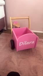 Loop fiets meisje, Kinderen en Baby's, Speelgoed | Houten speelgoed, Ophalen of Verzenden, Zo goed als nieuw