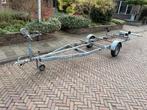 Pega boot trailer aanhanger kar motorboot speedboot 5,50M., Ophalen, Minder dan 1500 kg, Gebruikt, Verstelbare verlichting