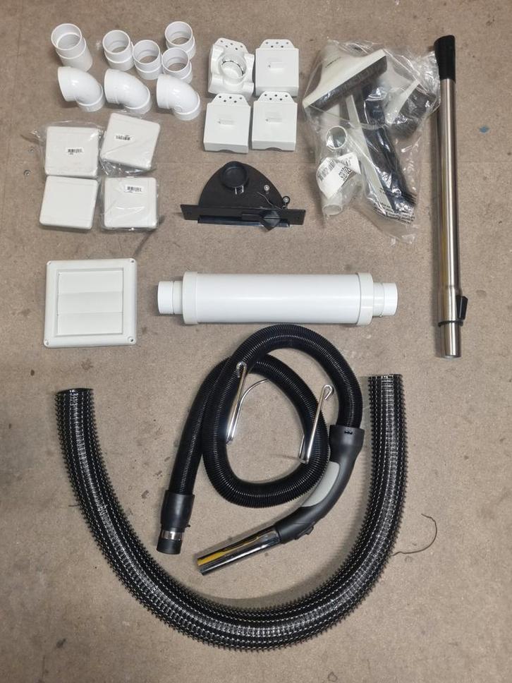 Crossvac Centraal Stofzuigsysteem, Doe-het-zelf en Verbouw, Ventilatie en Afzuiging, Nieuw, Afzuiger, Ophalen of Verzenden