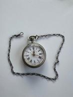 Zakhorloge Roskopf, Overige merken, Zakhorloge, Staal, Ophalen of Verzenden