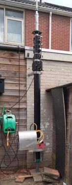7 x 2 meter zware legermast met elektrische bediening-lier, Telecommunicatie, Antennes en Masten, Ophalen, Nieuw, Antenne