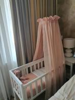 Jollein sluier/ hemeltje pale pink en piekstok voor wieg, Kinderen en Baby's, Babywiegjes en Ledikanten, Ophalen, Zo goed als nieuw