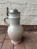 19e eeuwse steengoed Keulse kruik, Bierkruik, Westerwald (D), Antiek en Kunst, Ophalen of Verzenden