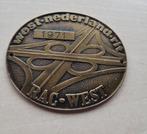 RAC West Nederland Rally embleem 1971, Ophalen of Verzenden, Gebruikt, Auto's