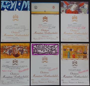 Chateau Mouton Rothschild ansichtkaarten beschikbaar voor biedingen