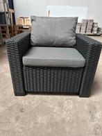 Luxe Wicker Tuinstoel - Keter 2 stuks, Tuin en Terras, Tuinstoelen, Ophalen, Zo goed als nieuw, Wicker