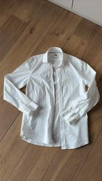 Wit overhemd (leuk bijv voor kerstgala)  S, Kleding | Heren, Overhemden, Ophalen of Verzenden, Zo goed als nieuw, Wit, Halswijdte 38 (S) of kleiner