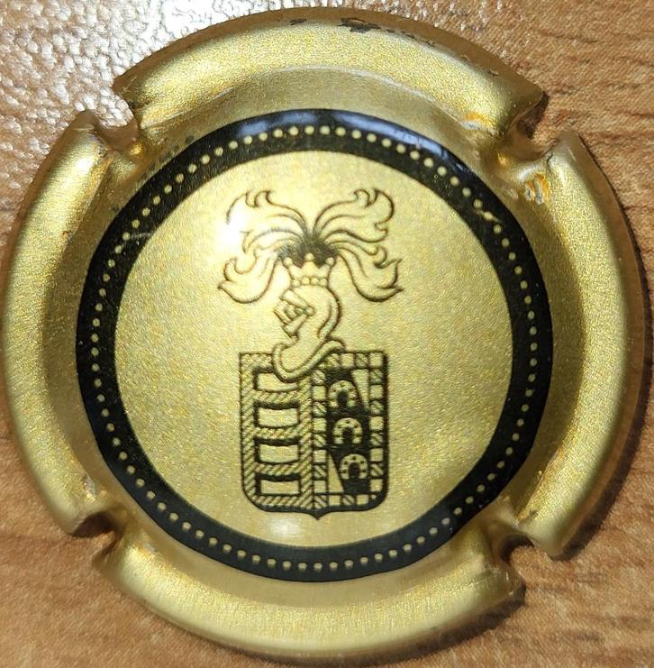 Spaanse Cavacapsule FREIXENET lichtgoud & zwart nr. 11, Verzamelen, Wijnen, Nieuw, Overige typen, Spanje, Ophalen of Verzenden