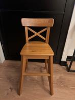 Zo goed als nieuw: kinderstoel Ikea (Ingulf), antiekbeits, Ophalen, Zo goed als nieuw, Meegroeistoel