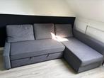 Ikea Friheten Hoekslaapbank, donkergrijs, Ophalen, Gebruikt, Tweepersoons, 200 cm