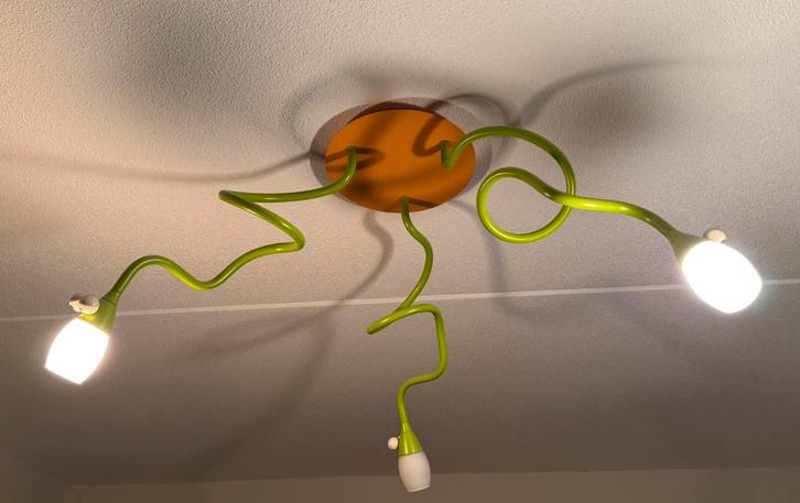 Plafondlamp Kico Snakey - Kinderkamerlamp met 3 spotjes, Kinderen en Baby's, Kinderkamer | Inrichting en Decoratie, Gebruikt, Ophalen of Verzenden