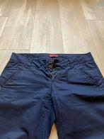 Donkerblauwe broek Esprit 100% katoen, Maat 38/40 (M), Blauw, Ophalen of Verzenden, Zo goed als nieuw